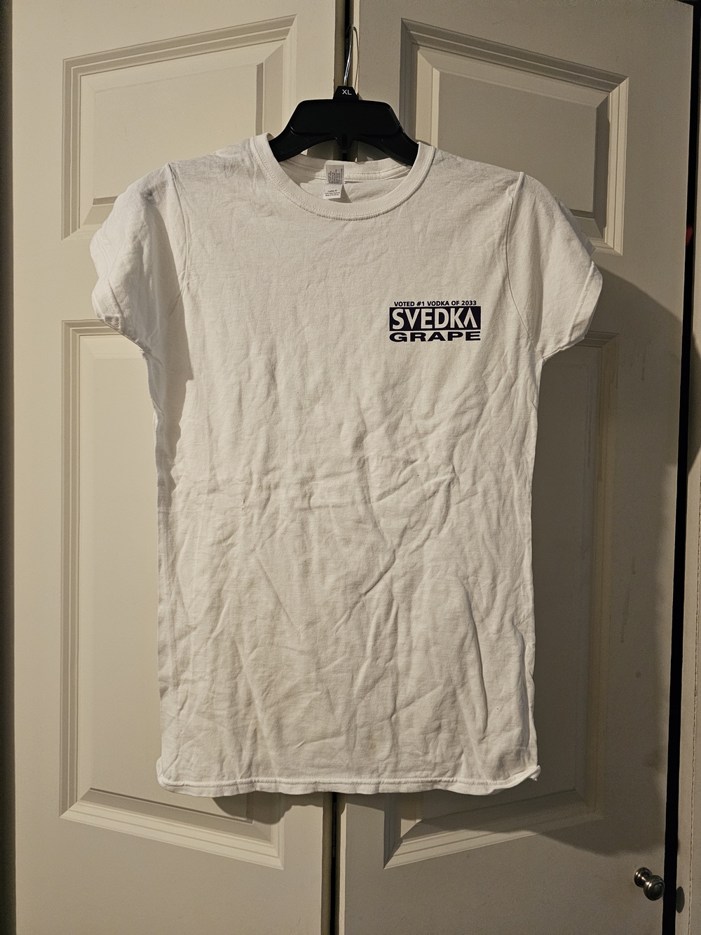 Svedka Grape White Logo Tee